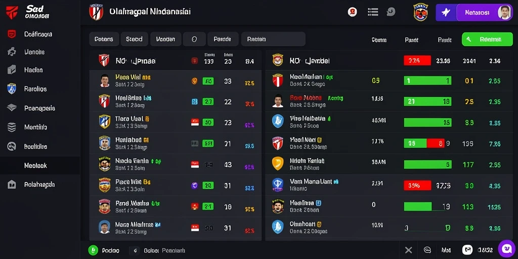 Tampilan menu utama yang intuitif dan menarik.