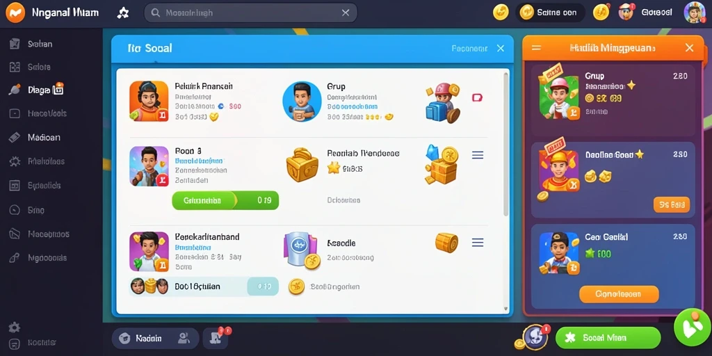 Tampilan antarmuka yang user-friendly dan menarik.