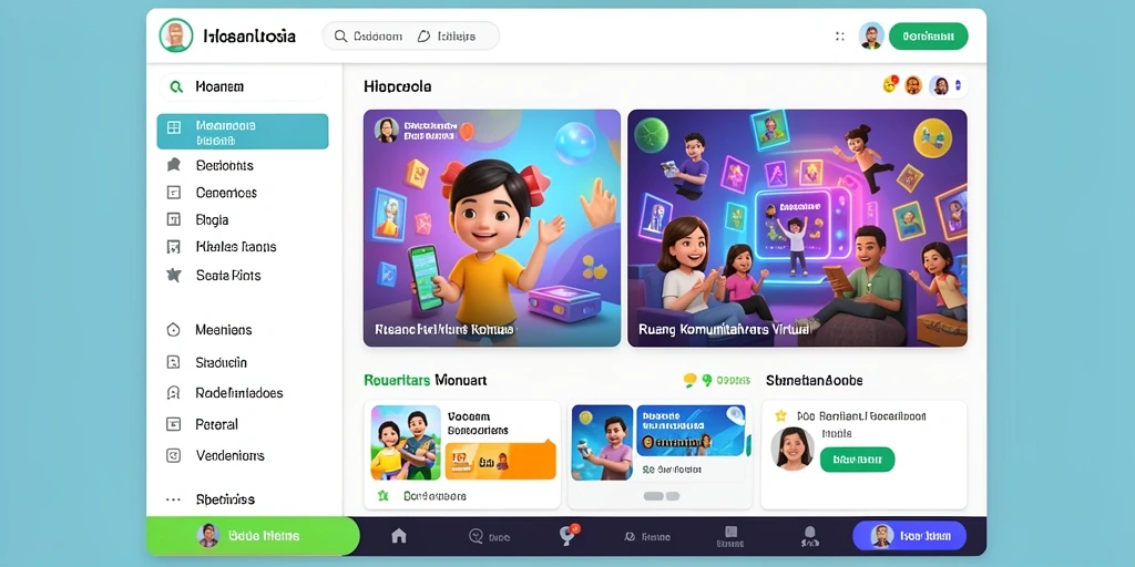Ilustrasi level yang menakjubkan.