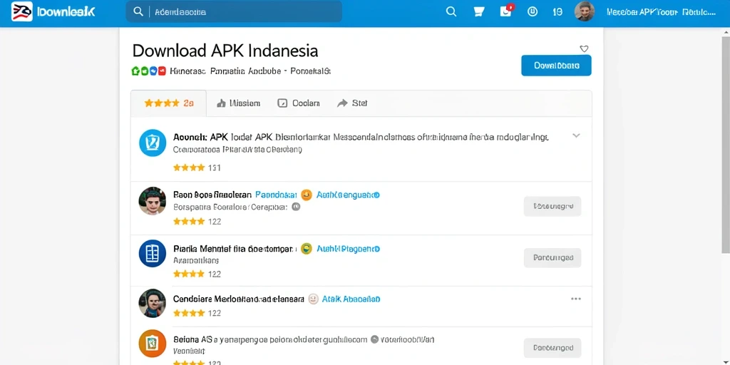 Tampilan antarmuka aplikasi yang ramah pengguna.