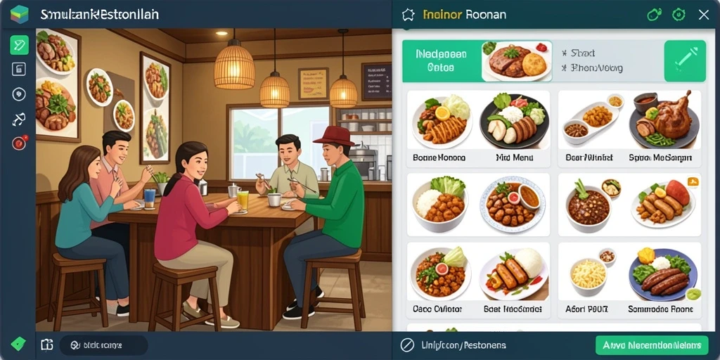 Screenshot menampilkan karakter utama dalam aksi.